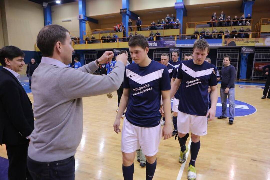 Klaipėdos salės futbolo čempionė – KU komanda
