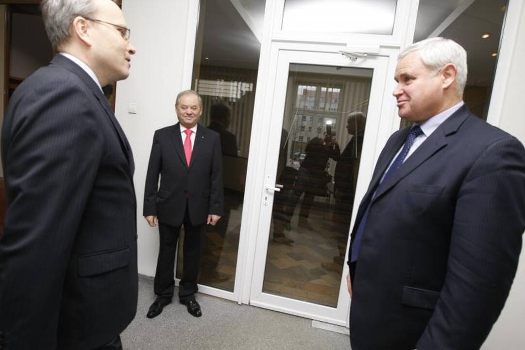 Klaipėdą aplankė Estijos ambasadorius T. Kukas