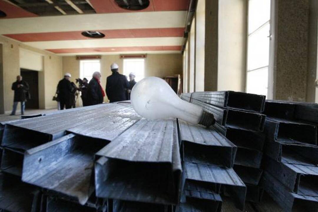 Dramos teatro rekonstrukcija: darbai vyksta sklandžiai