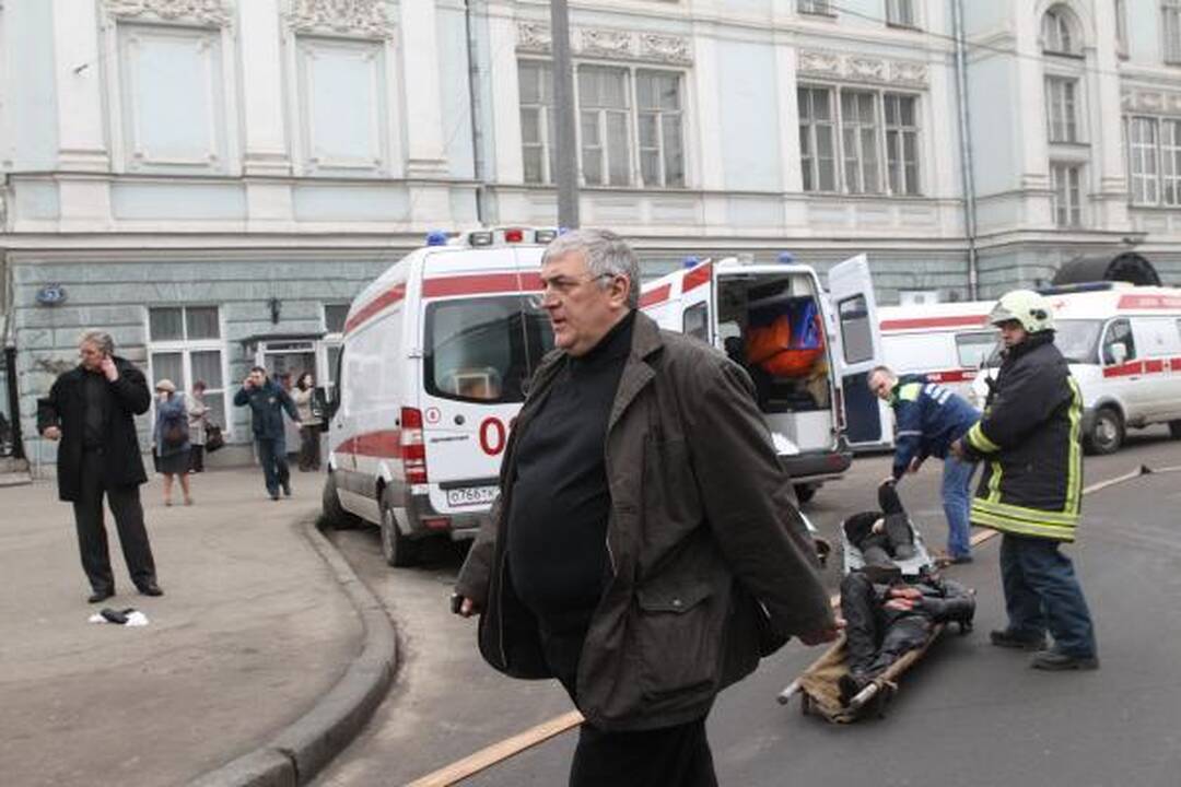 Sprogimai Maskvoje: žmonės klykė lyg pragare (papildyta)