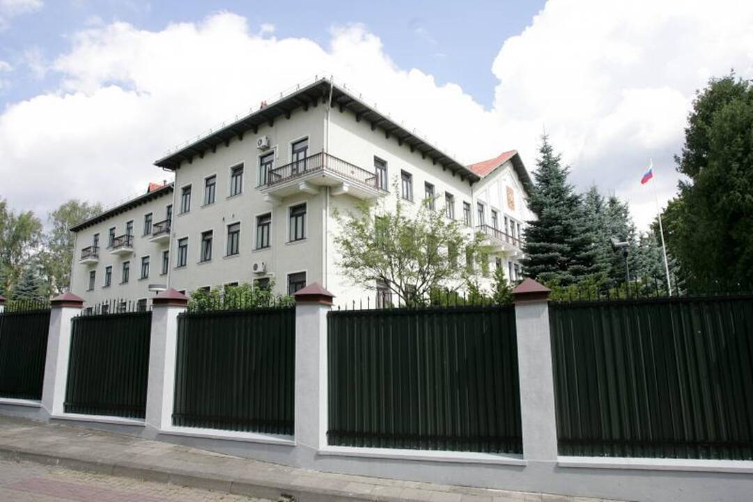 Konservatoriai prie Rusijos ambasados reiškė paramą Gruzijai