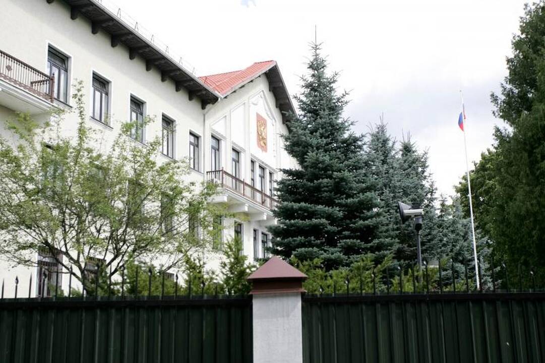 Konservatoriai prie Rusijos ambasados reiškė paramą Gruzijai
