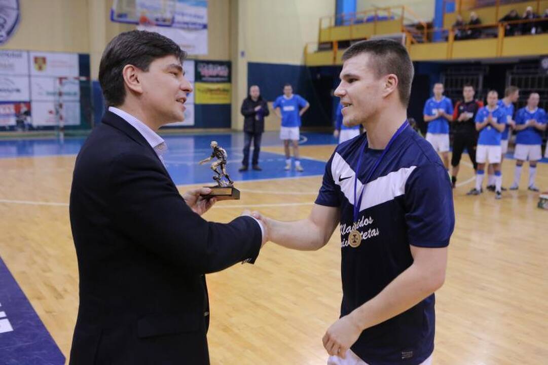 Klaipėdos salės futbolo čempionė – KU komanda