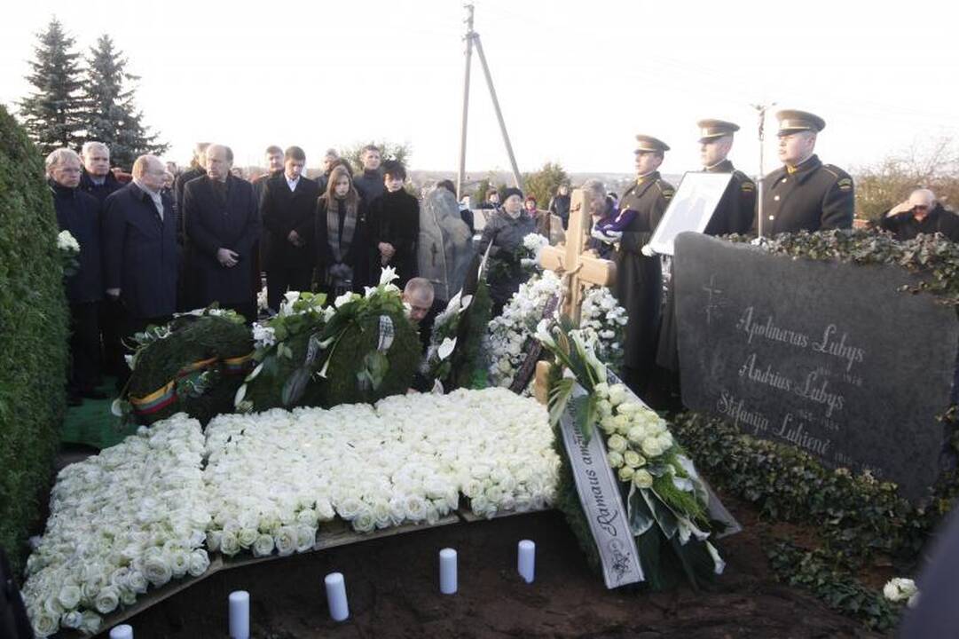 B.Lubys palaidotas pagal senas žemaičių tradicijas 