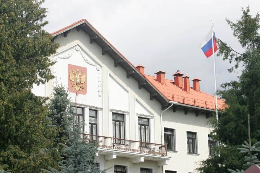 Konservatoriai prie Rusijos ambasados reiškė paramą Gruzijai