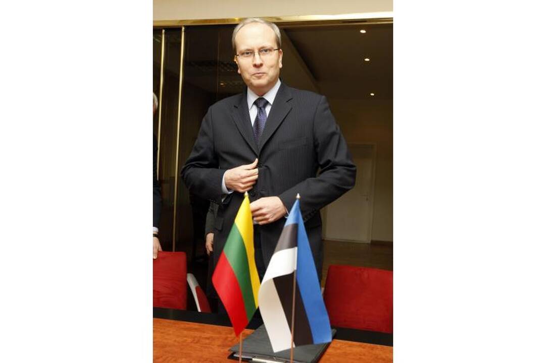 Klaipėdą aplankė Estijos ambasadorius T. Kukas