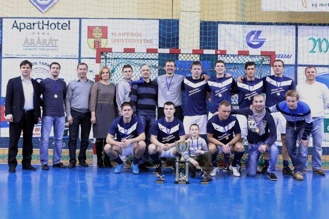 Klaipėdos salės futbolo čempionė – KU komanda