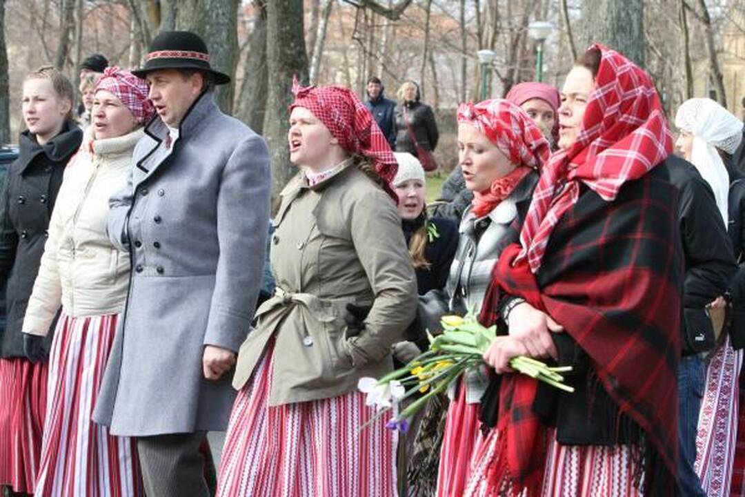 Palangoje – pavasarinis Jurginių šurmulys