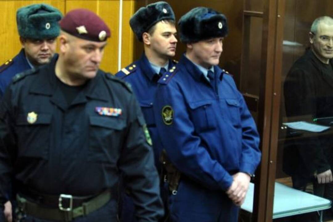 "Amnesty International" M.Chodorkovskio teismo procesą laiko politiškai motyvuotu