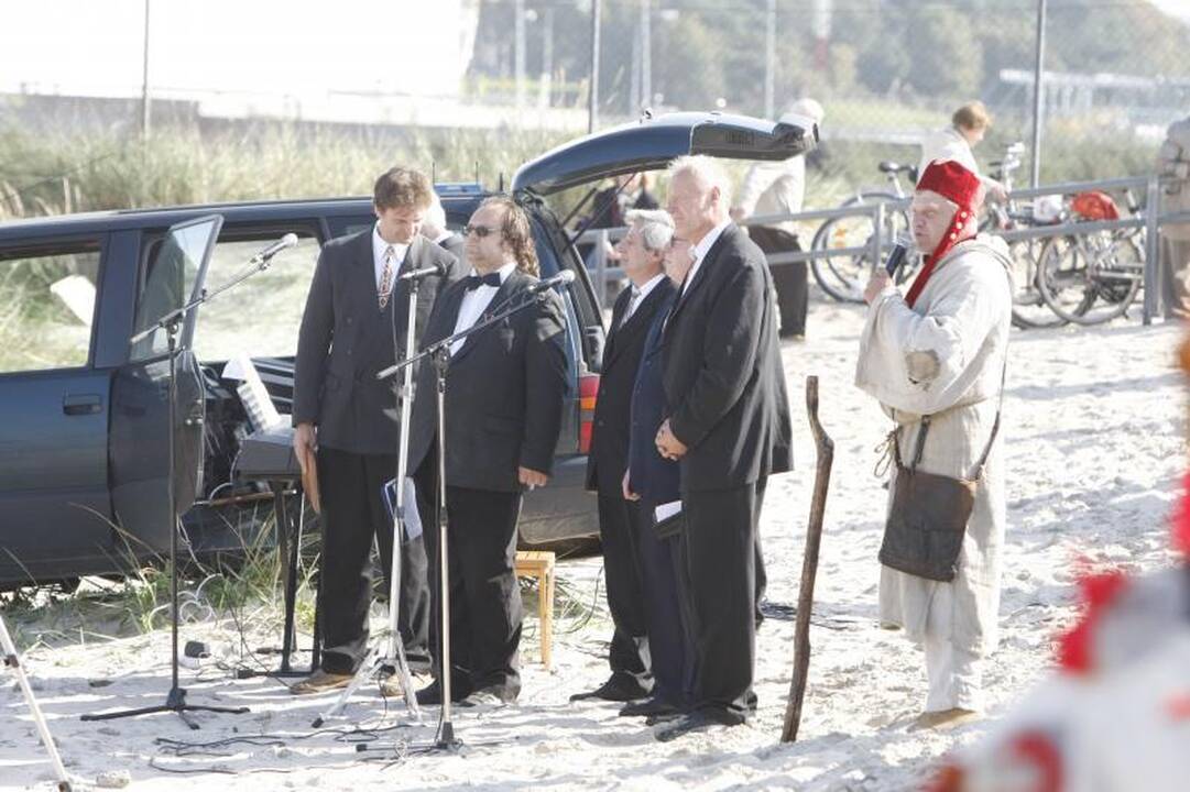 Baltų vienybės dieną klaipėdiečiai šventė su latviais