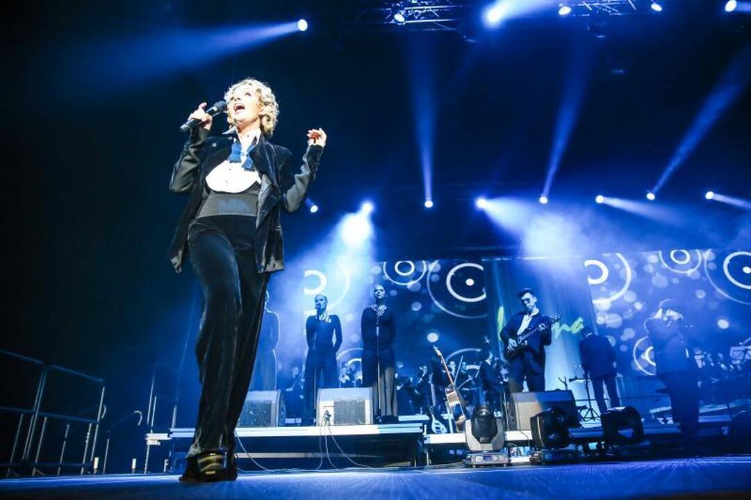 Koncertuodama Kaune L. Vaikulė pristatė jauną atlikėją ir naują dainą