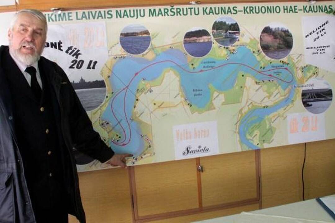 Kauno mariose - naujas maršrutas laivais (papildyta) 