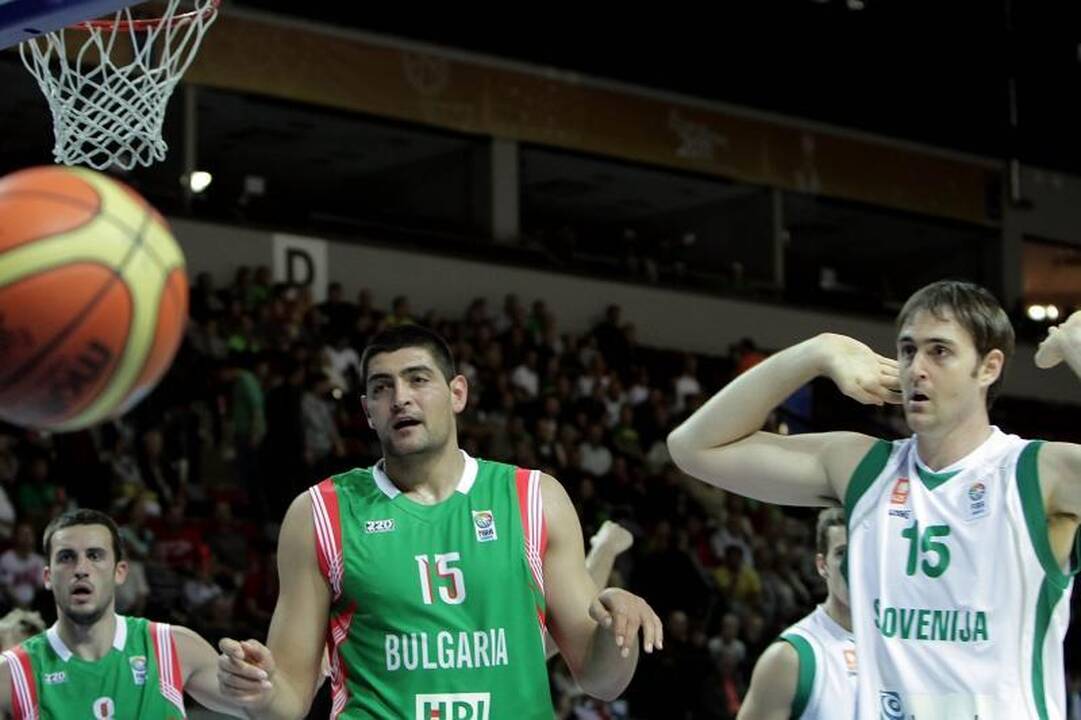 Klaipėdos arena: sunki slovėnų pergalė prieš bulgarus