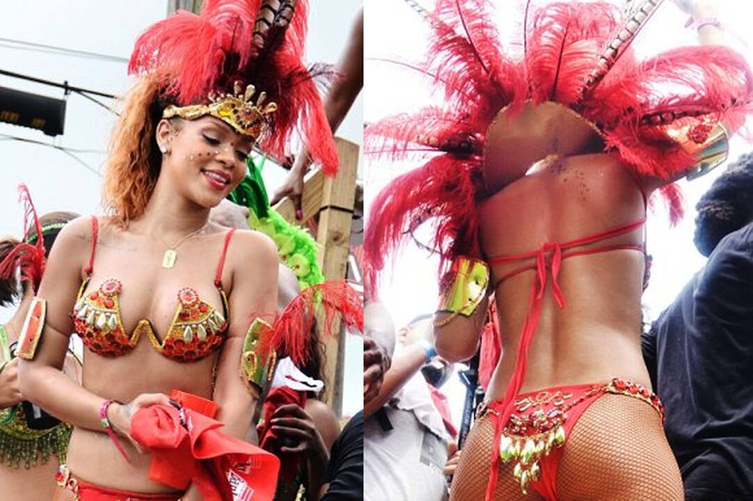 Vulgarioji Rihanna nori globotinio iš Haičio
