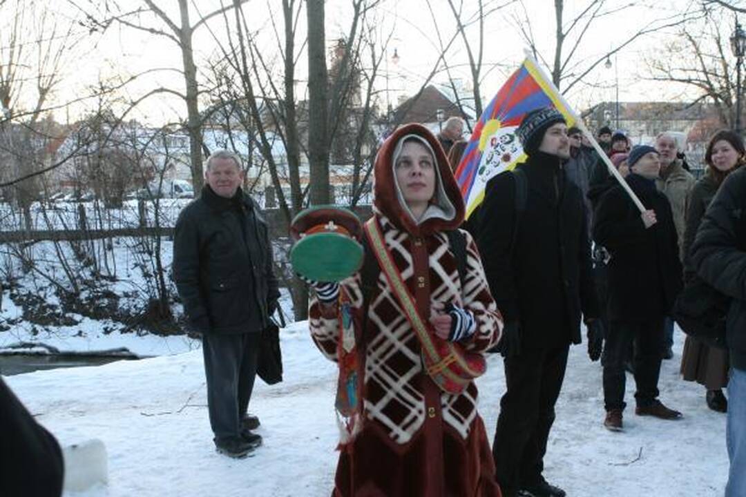 Tibeto skveras atgimė apsaugotas nuo vandalų