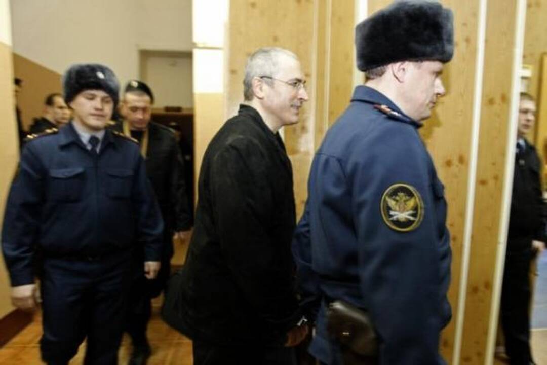 "Amnesty International" M.Chodorkovskio teismo procesą laiko politiškai motyvuotu