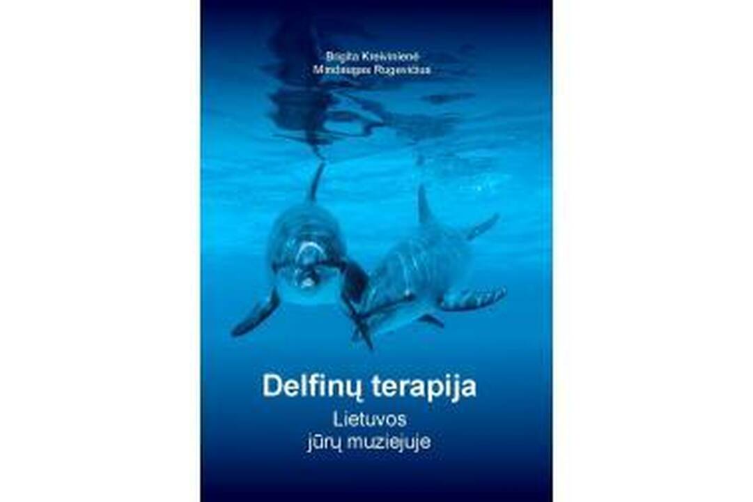 Išleidžiama knyga apie delfinų terapiją
