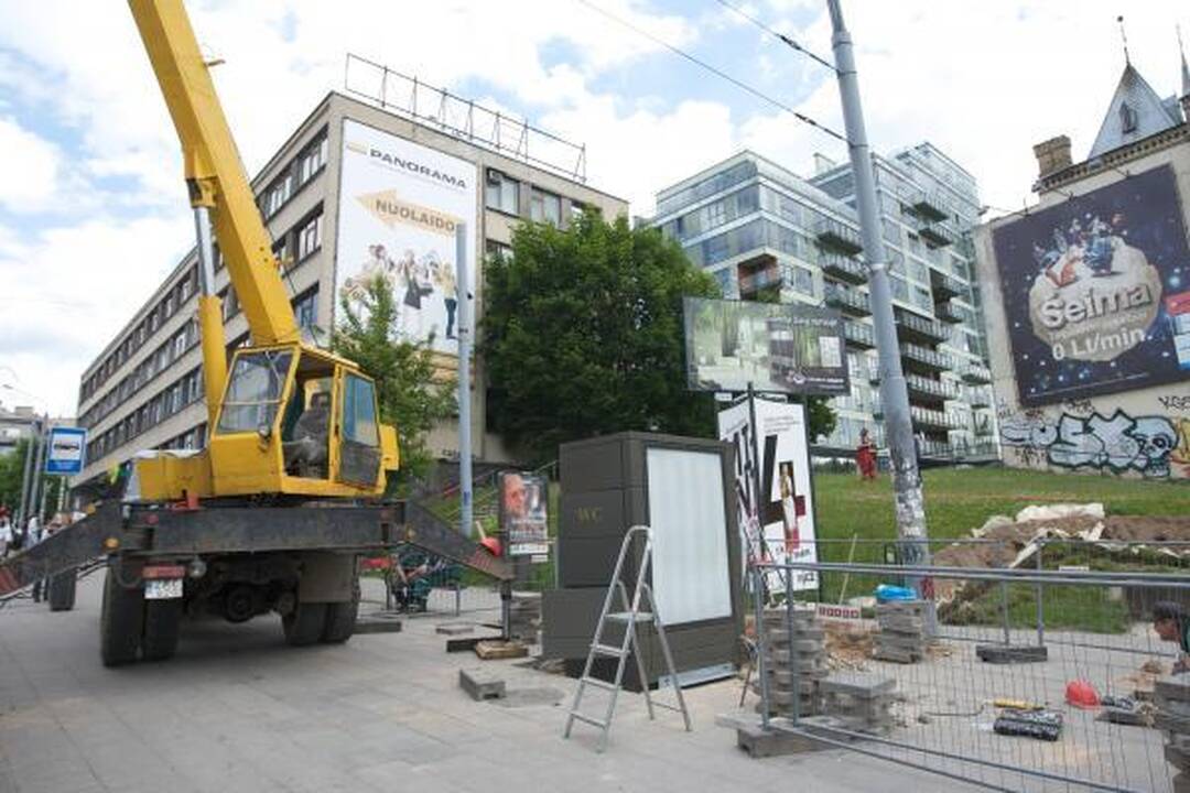 Vilniaus stotelėse pradeda veikti automatiniai tualetai