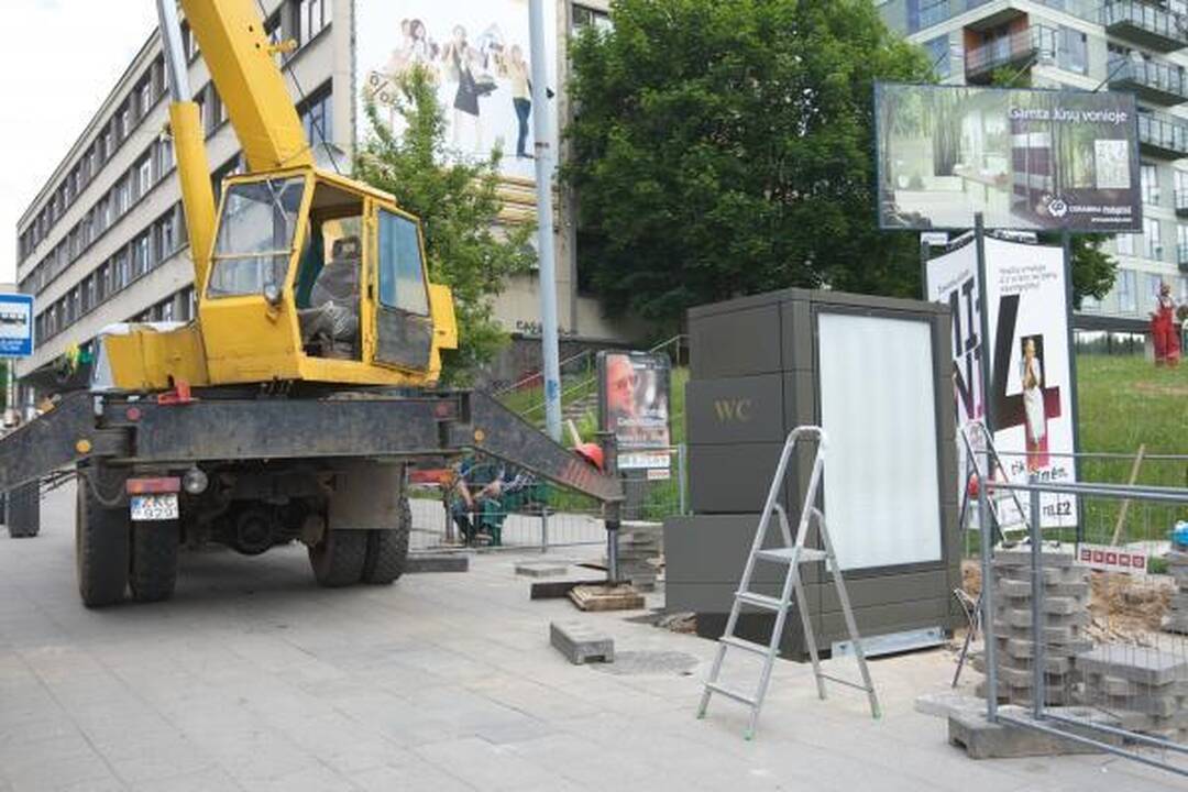 Vilniaus stotelėse pradeda veikti automatiniai tualetai