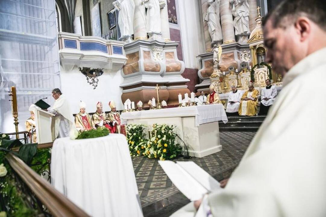 Arkikatedros jubiliejuje – valdžios viršūnė ir ypatingas pasiuntinys