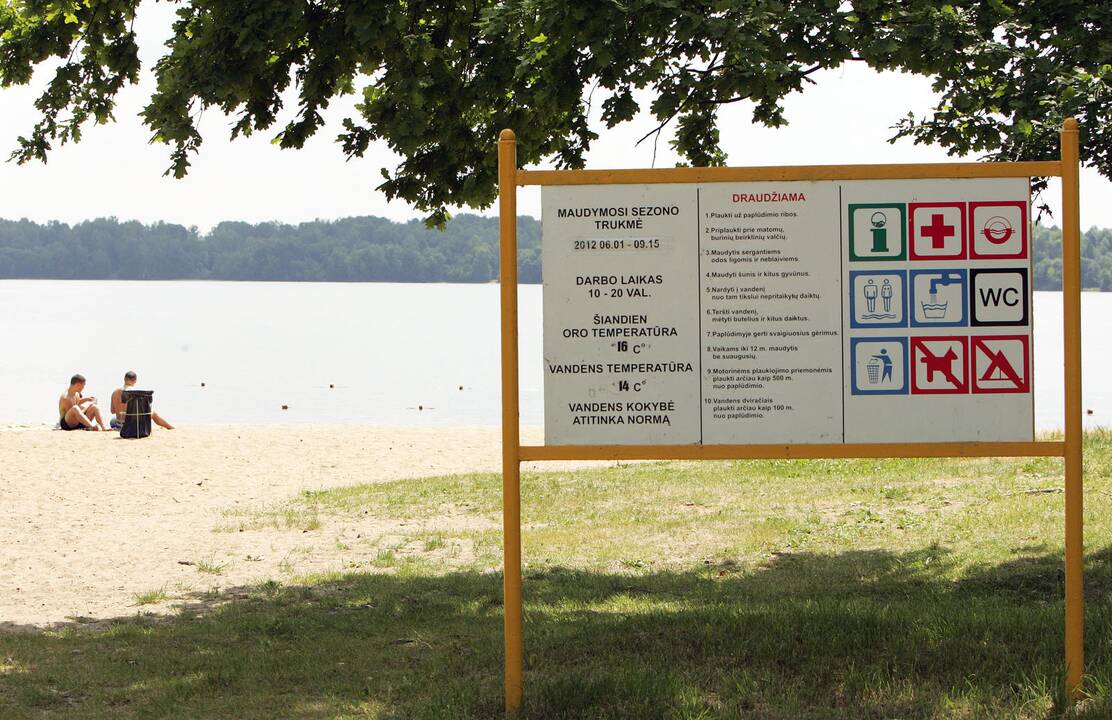 Vasara prasidėjo, o Kauno paplūdimiai – pustuščiai