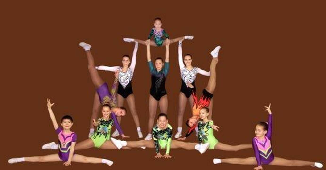 Tauro sporto mokykloje - aerobinės gimnastikos čempionatas