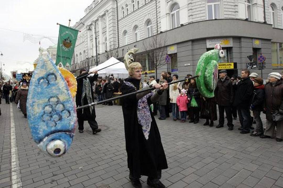 Sostinę “okupavo” Kaziuko mugės eisena