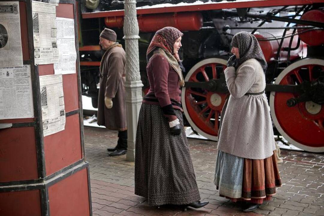 Ana Karenina nusižudė Vilniaus geležinkelio stotyje 