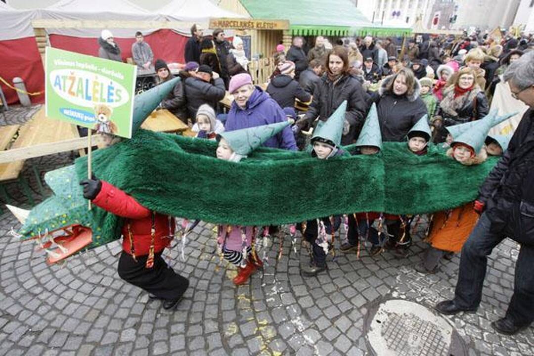 Sostinę “okupavo” Kaziuko mugės eisena