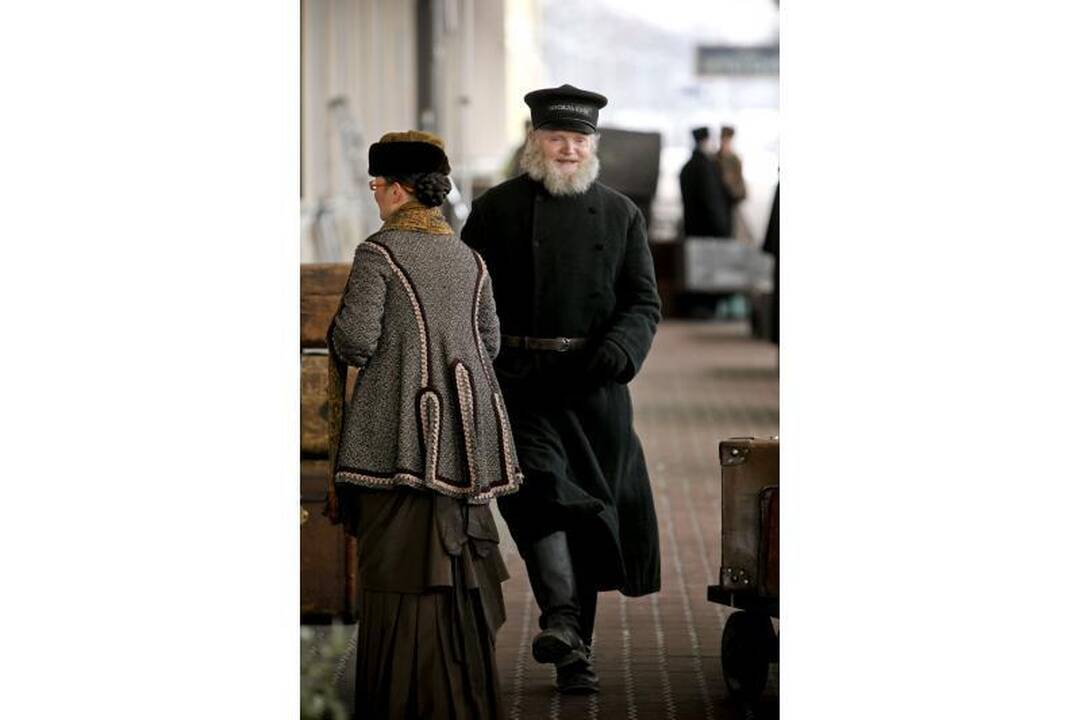 Ana Karenina nusižudė Vilniaus geležinkelio stotyje 