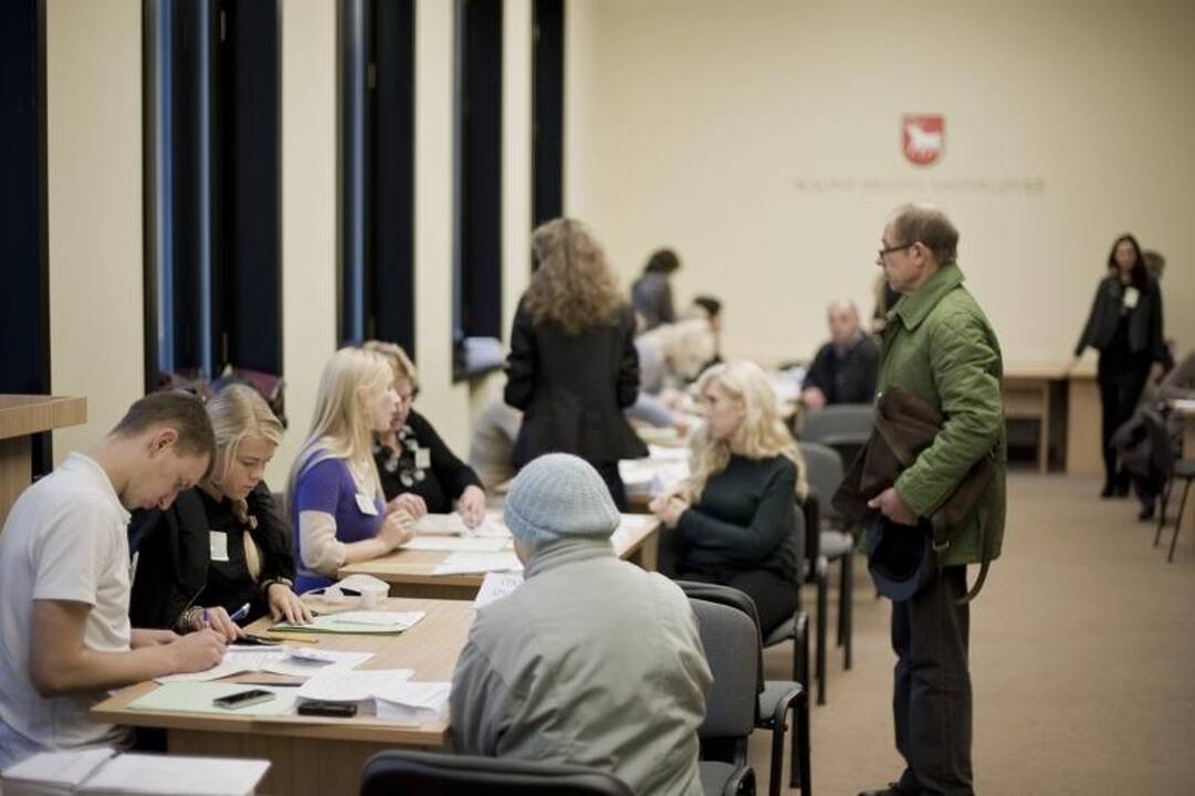 Antrasis turas: Kaune balsuoja mažiau rinkėjų
