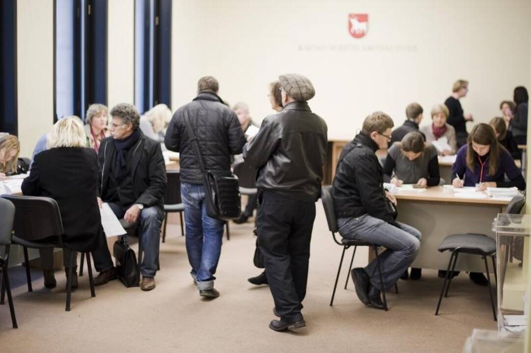Antrasis turas: Kaune balsuoja mažiau rinkėjų