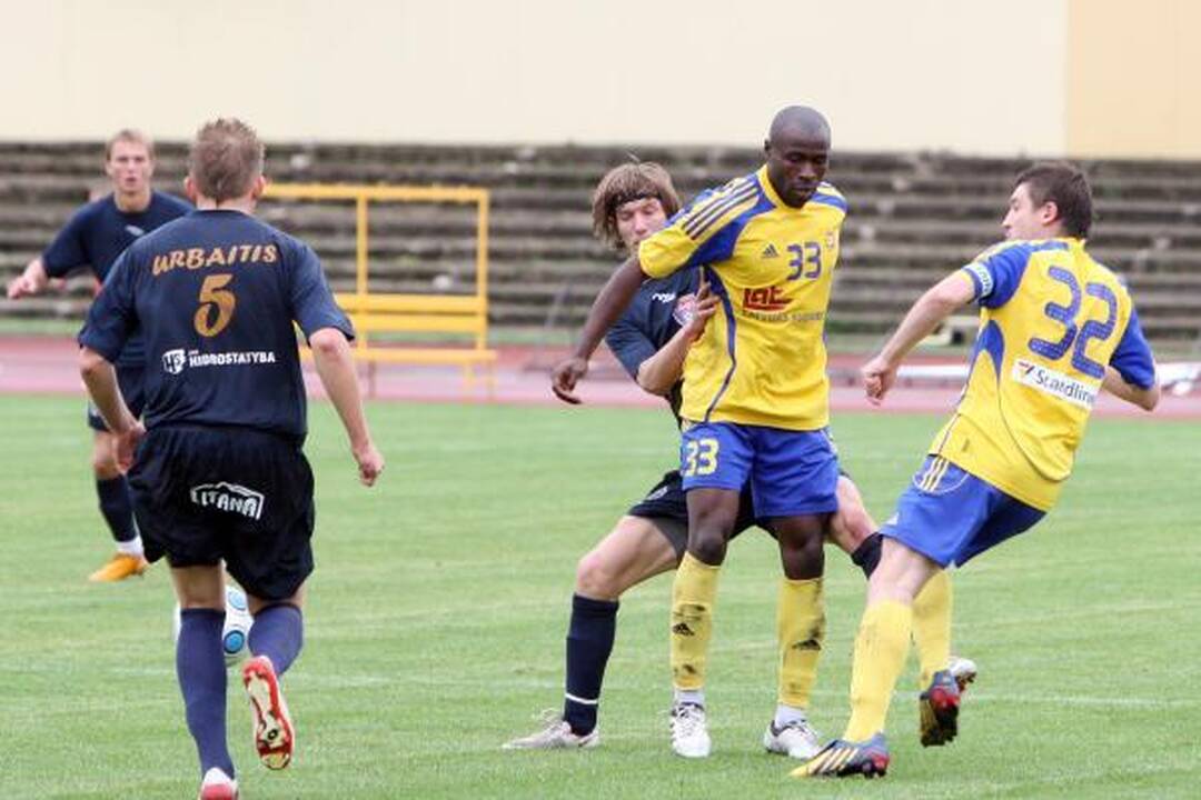 "Banga" ir "Ventspils" išsiskyrė taikiai