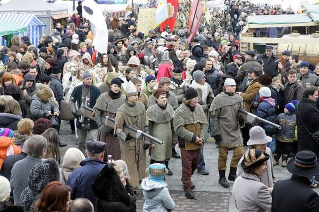 Sostinę “okupavo” Kaziuko mugės eisena