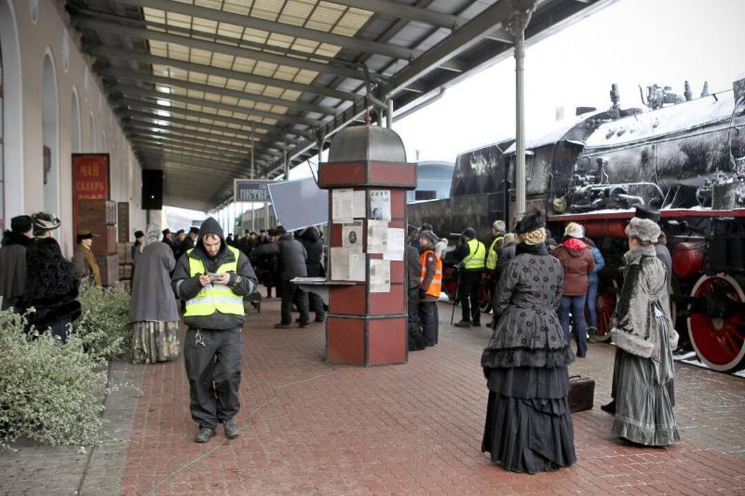 Ana Karenina nusižudė Vilniaus geležinkelio stotyje 