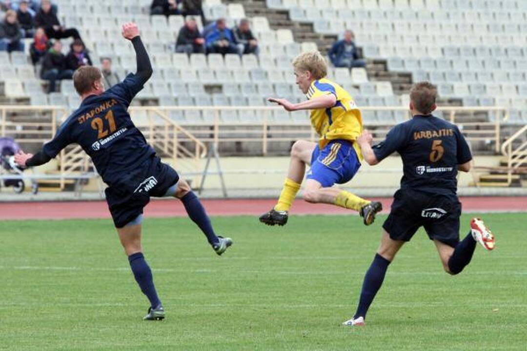 "Banga" ir "Ventspils" išsiskyrė taikiai