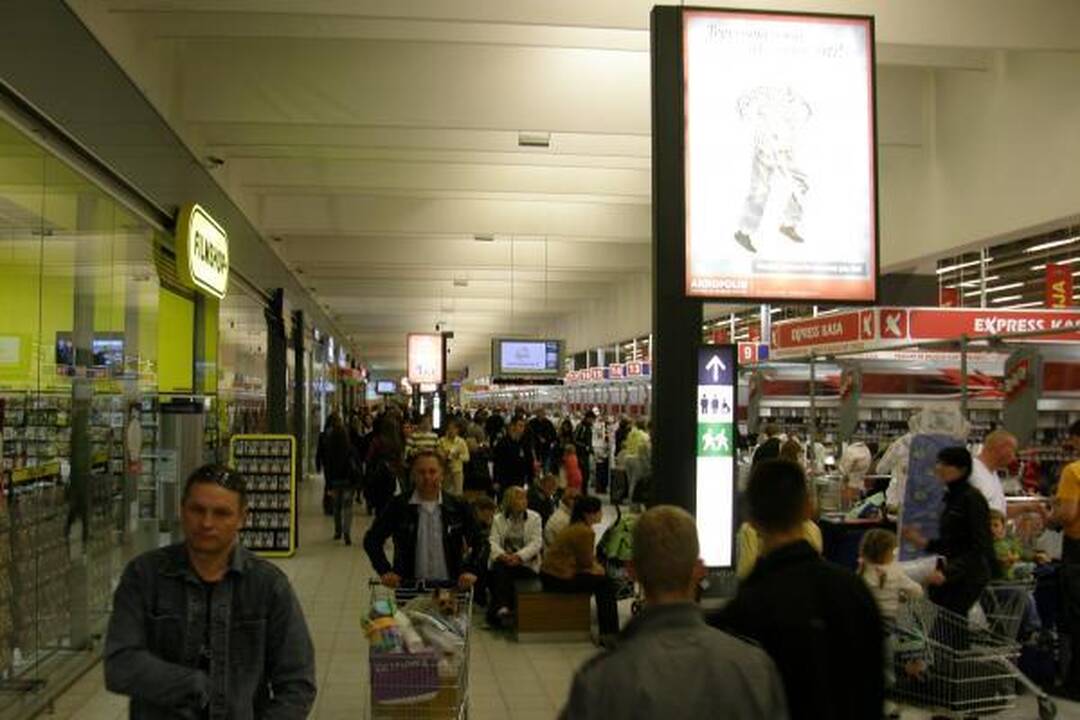 Naktinis išpardavimas: klaipėdiečiai dalyvavo akcijoje "Jamam"