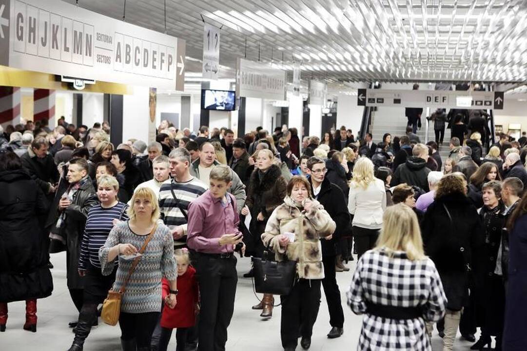 Klaipėdos areną sudrebino naujametinė „Žuvėdros“ fiesta