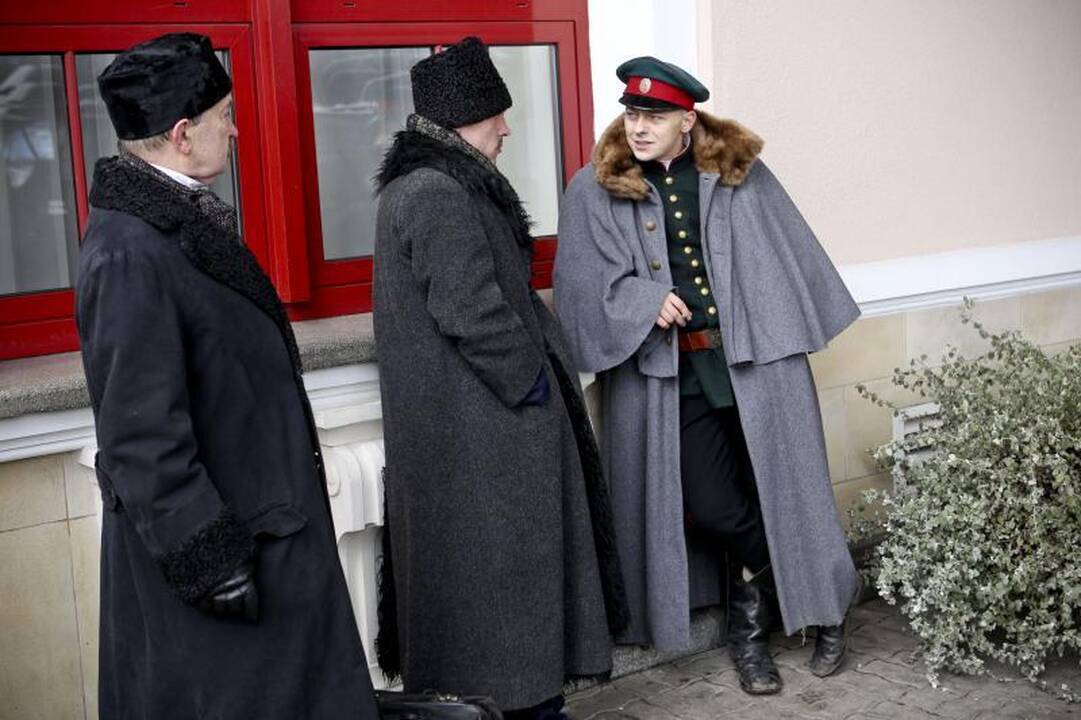 Ana Karenina nusižudė Vilniaus geležinkelio stotyje 
