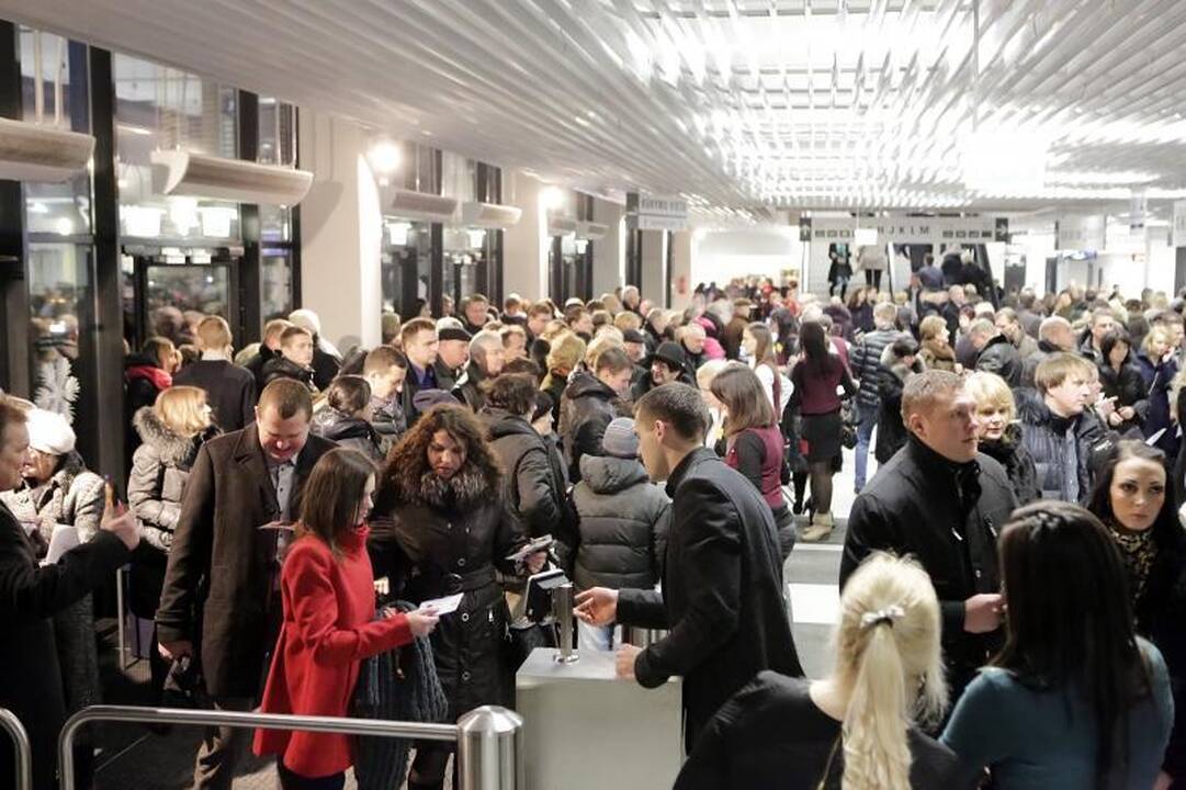 Klaipėdos areną sudrebino naujametinė „Žuvėdros“ fiesta
