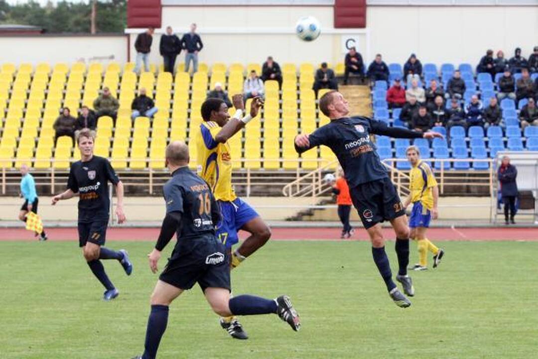 "Banga" ir "Ventspils" išsiskyrė taikiai