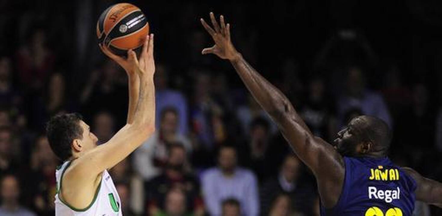 Gražiausias Eurolygos sezono tritaškis - D.Diamantidžio metimas