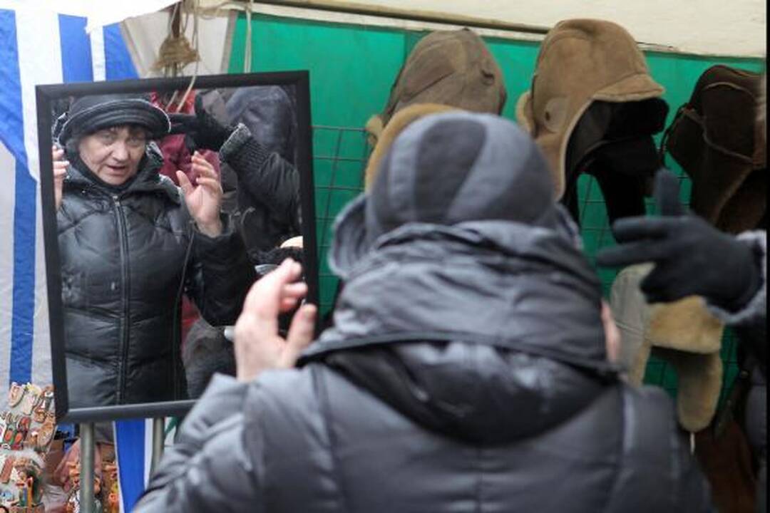 Kaziuko mugėje R.Alekna mokėsi kalti pinigus