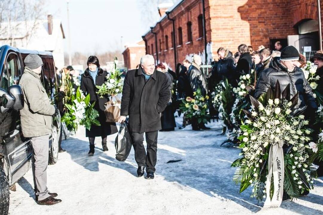 A. Sabonio tėvas amžinojo poilsio atgulė Karmėlavos kapinėse