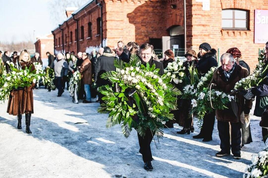 A. Sabonio tėvas amžinojo poilsio atgulė Karmėlavos kapinėse