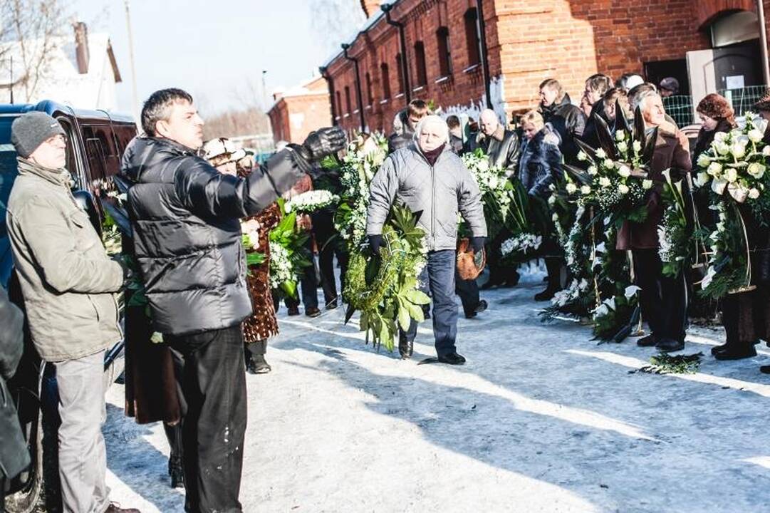 A. Sabonio tėvas amžinojo poilsio atgulė Karmėlavos kapinėse