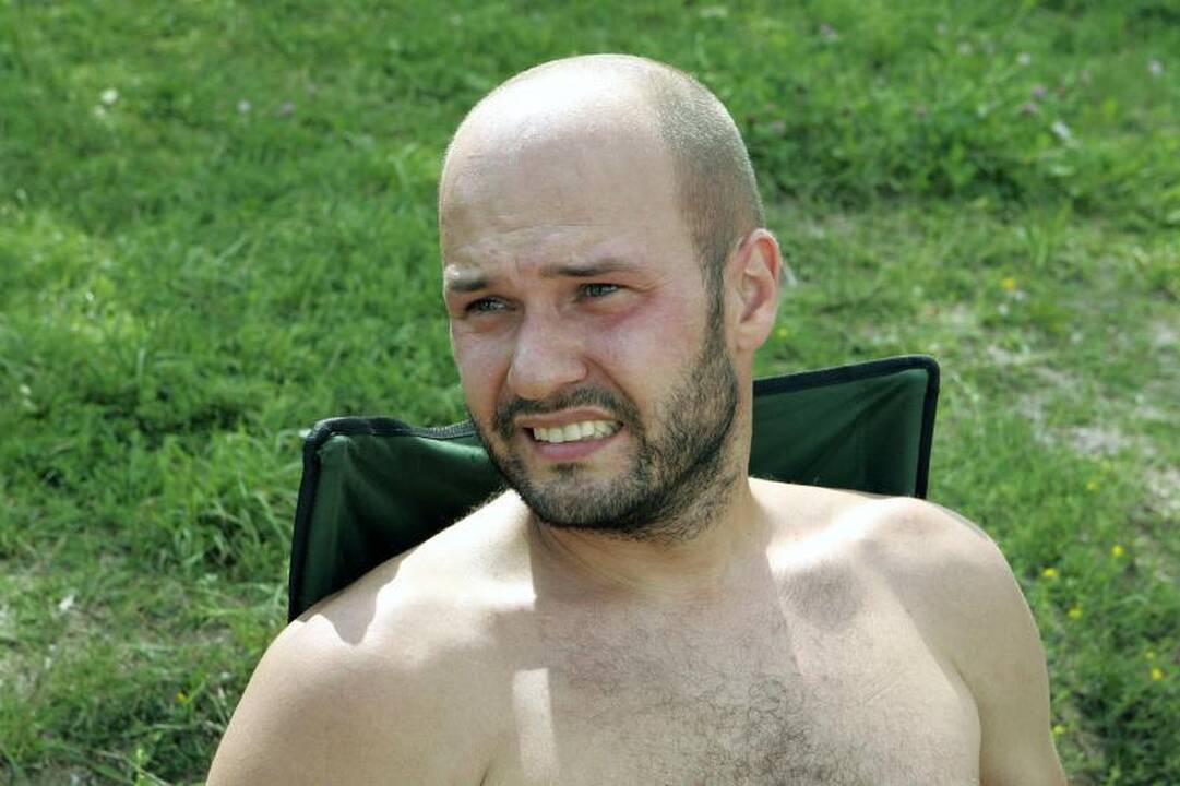 Vandens motociklai grūmėsi Lampėdžio ežere