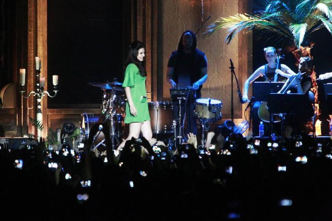Emocinga: Lana Del Rey Lietuvos publiką išvarė iš proto