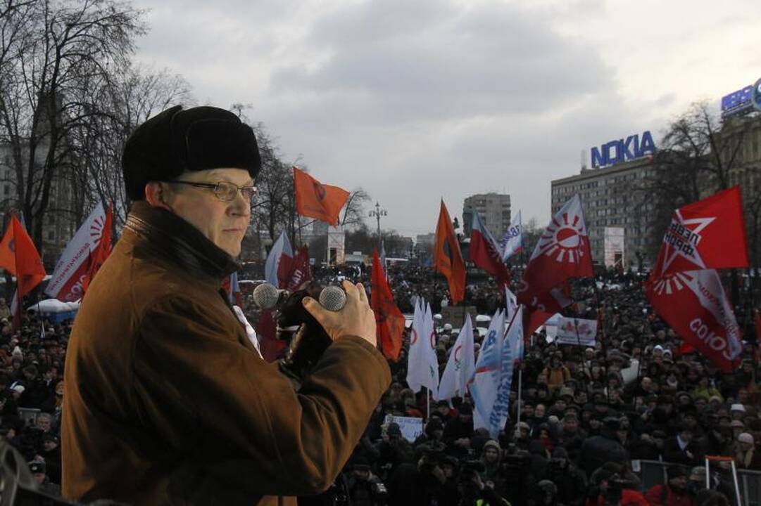 Maskvoje prasidėjo opozicijos mitingas  