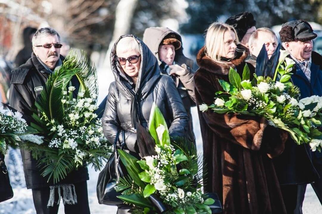 A. Sabonio tėvas amžinojo poilsio atgulė Karmėlavos kapinėse